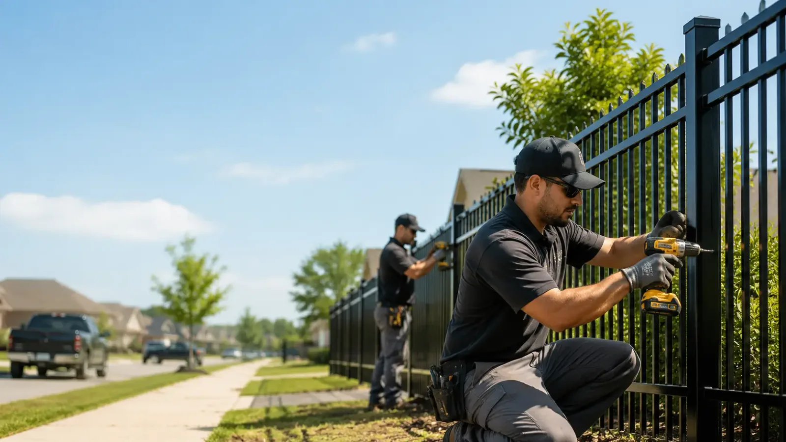 Metal Fence Installation in Saint Leonard, MD